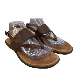 b.o.c Born Concept Strappy Thong Sandal Women's Size 9‎ Brown